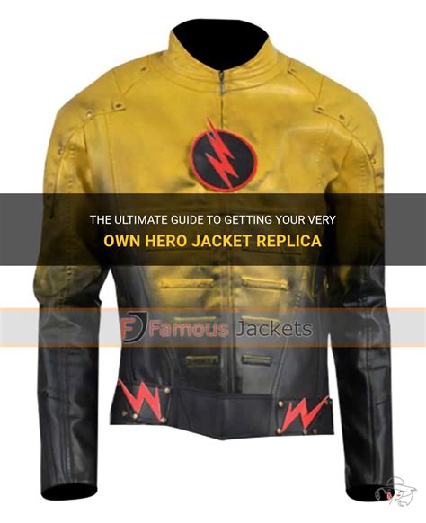 how to get hero jacket replica
